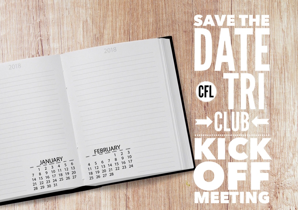 Save The Date – CFL Tri Club Kick Off Meeting